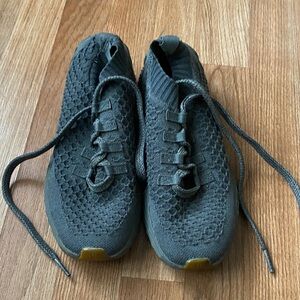 Dark Gray Knit Sneakers